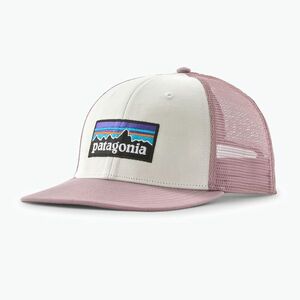 Baseball sapka Patagonia P-6 Logo Trucker white w/quiet violet (P-6 Logo Trucker 38289) kép