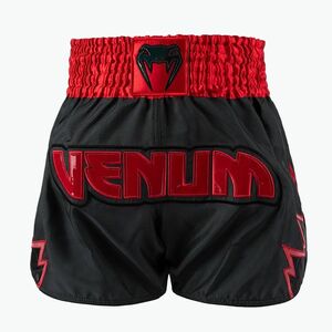 Férfi edzőshort Venum Inferno Muay Thai charcoal grey/red (Inferno Muay Thai VENUM-05354-618) kép
