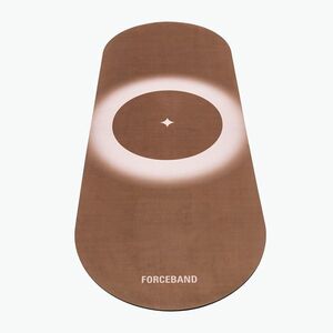 Jógaszőnyeg FORCEBAND Mocha microfiber + eco rubber 5 mm mocha (Mocha MC 5.0 EFMO) kép
