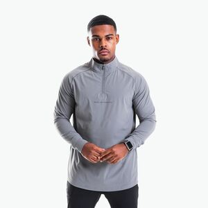 Férfi edzőfelső Built For Athletes 1/4 Zip Pullover concrete (1/4 Zip Pullover BFAUQRZCM) kép