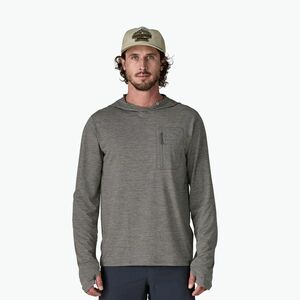 Férfi pulóver Patagonia Capilene Cool Sun Hoody forge grey/noble grey x-dye (Capilene Cool Sun Hoody 44800) kép