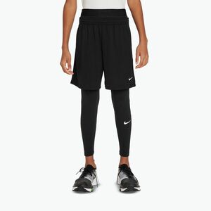 Gyerek leggings Nike Pro Dri-FIT black/black/white (Pro Dri-FIT FJ6821-010) kép