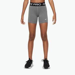 Gyerek rövidnadrág Nike Pro carbon heather/white (Pro DA1033-091) kép