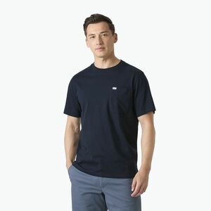 Férfi póló Helly Hansen Hudson navy (Hudson 54530_597) kép