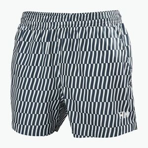 Férfi vitorlás rövidnadrág Helly Hansen Newport Trunk 4.5" navy offset stripe aop (Newport Trunk 4.5" 54586_597) kép