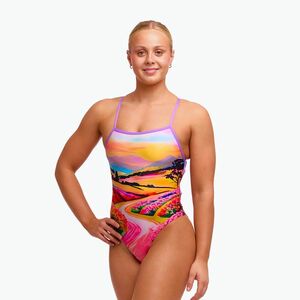Női egyrészes fürdőruha Funkita Strapped In One piece meadow made (Strapped In One Piece FKS034L7229608) kép