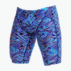 Férfi úszó jammer Funky Trunks Training Jammers blue bits (Training Jammers FTS003M7229132) kép