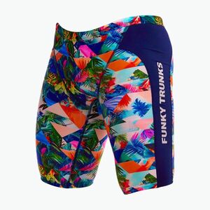 Férfi úszó jammer Funky Trunks Training Jammers palm prism (Training Jammers FTS003M7229732) kép
