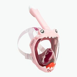 Gyermek teljes arcot fedő snorkelmaszk Cressi Kiddy Full Face Jr pink/purple/white (Kiddy Full Face Jr XDT114430) kép