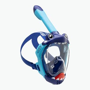 Gyermek teljes arcot fedő snorkelmaszk Cressi Kiddy Full Face Jr azure/blue/blue (Kiddy Full Face Jr XDT112220) kép