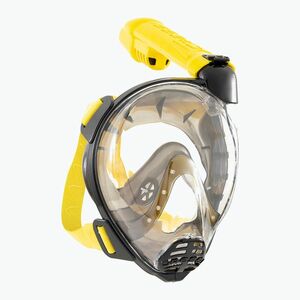 Teljes arcot fedő búvármaszk sznorkelezéshez Cressi Komodo Full Face black/yellow (Komodo Full Face XDT125010) kép