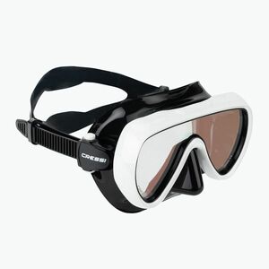 Női búvármaszk Cressi Honey 420 UV black/white/blue/orange (Honey 420 UV DN4650309) kép