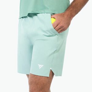 Férfi teniszshort Tecnifibre Team Stretch Short sage (Team Stretch Short 23SHORSA62) kép