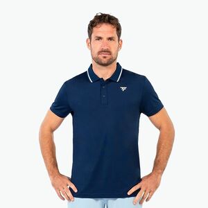 Férfi teniszpóló polo Tecnifibre Team Tech Polo navy blue (Team Tech Polo 22POLOMA62) kép