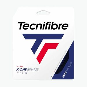 Teniszütő húr Tecnifibre X-One black (X-One 01GXO124XB) kép