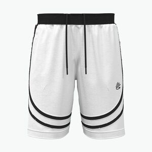 Férfi kosárlabda rövidnadrág Under Armour Curry Signature white/black (Curry Signature 6011369-100) kép