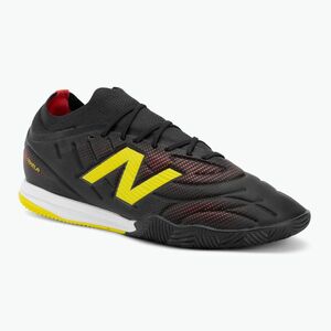 Futballcipő New Balance Tekela Team Low V5 IN black 100/punch yellow/fire cracker (Tekela Team Low V5 IN UT3IL4EI) kép