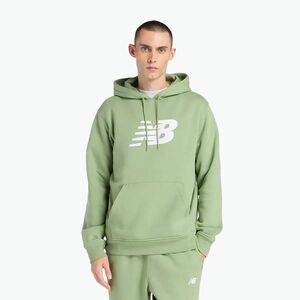 Férfi pulóver New Balance Core Brushed Hoodie oregano (Core Brushed Hoodie MT43904AAR) kép