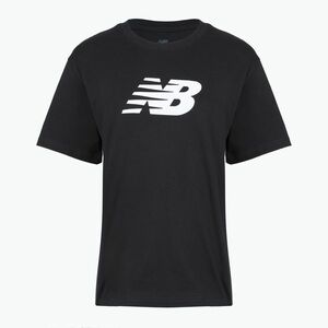 Női póló New Balance Sport Jersey Relaxed Logo black/white (Sport Jersey Relaxed Logo WT43583BK) kép