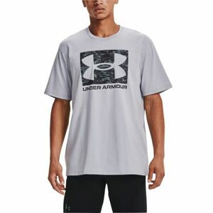 Férfi rövid ujjú póló UNDER ARMOUR UA ABC CAMO BOXED LOGO SS-GRY kép