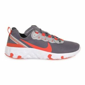 Junior szabadidőcipő NIKE Renew Element 55 smoke grey team orange white kép
