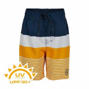 Fiú úszónadrágok COLOR KIDS Swim shorts stripes UPF 30+ Saffron kép