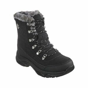 Női magas téli csizmák SKECHERS Trego Cold Blues black kép