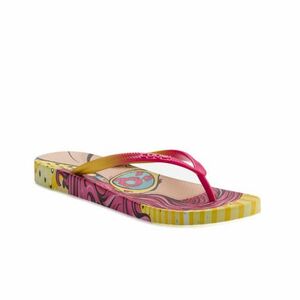 Női papucsok (strandcipők) COQUI Kaja Printed wow lt. fuchsia kép