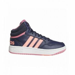 Lány szabadidőcipő ADIDAS Hoops Mid 3.0 shadow navy acid red rose tone kép