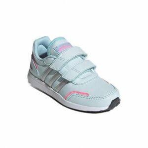 Lány sportcipő (edzőcipő) ADIDAS VS Switch 3 CF C almost blue silver metallic beam pink kép
