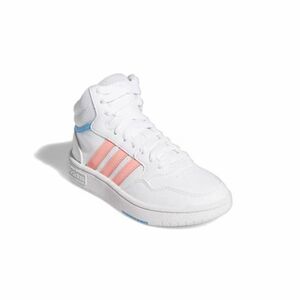 Lány szabadidőcipő ADIDAS Hoops Mid 3.0 K cloud white acid red sky rush kép