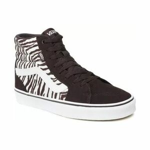 Női szabadidőcipők VANS WM Filmore HI Satin Tiger brown white kép