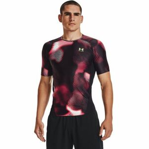 Férfi rövid ujjú kompressziós póló UNDER ARMOUR UA IsoChill Prtd Comp SS-BLK-1374077-001 kép