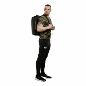 Férfi rövid ujjú póló UNDER ARMOUR UA ABC CAMO SS-BLK kép