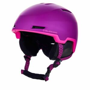Női síbaleset sisak BLIZZARD W2W Viper ski helmet, violet matt pink matt kép