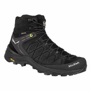 Férfi bokáig érő túracipő SALEWA Alp Trainer 2 Mid GTX M black black kép