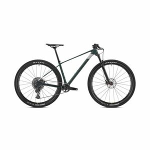 Túrázó kerékpár MONDRAKER Podium Carbon, translucent green carbon racing silver kép