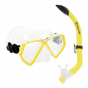 Fiú búvár snorkel készlet AQUALUNG CUB COMBO SN TRANS YELLOW kép