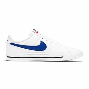 Fiú utcai cipők NIKE Court Legacy white game royal black kép