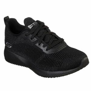 Női szabadidőcipők SKECHERS Bobs Sport Squad Total Glam black silver kép