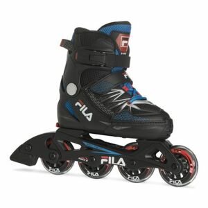 Gyerek görkorcsolyák FILA SKATES X-ONE BLACK BLUE RED kép
