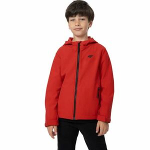 Fiú túrázó Softshell kabát 4F JUNIOR SOFTSHELL JACKET M091-62S-RED kép