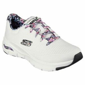 Női szabadidőcipők SKECHERS Arch Fit First Blossom white multi kép
