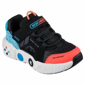 Fiú szabadidőcipők SKECHERS Game Kicks Gametronix K black multi kép