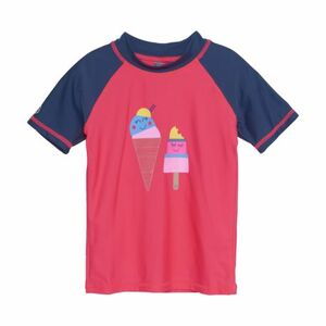 Lány fürdőpóló COLOR KIDS T-shirt W. Print, diva pink kép