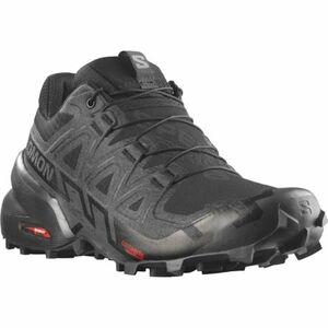 Női terepfutó cipők SALOMON Speedcross 6 W black black phantom kép