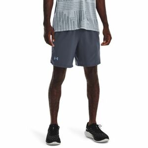 Férfi futó rövidnadrágok UNDER ARMOUR UA LAUNCH 7 inch 2-IN-1 SHORT-GRY kép