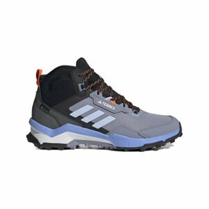 Férfi bokáig érő túracipő ADIDAS Terrex AX4 Mid GTX silver violet blue dawn core black kép