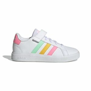 Lány szabadidőcipő ADIDAS Grand Court cloud white pulse mint beam pink kép