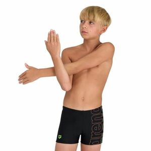 Junior úszó boxeralsó ARENA BOYS SWIM SHORT GRAPHIC Black 548 kép